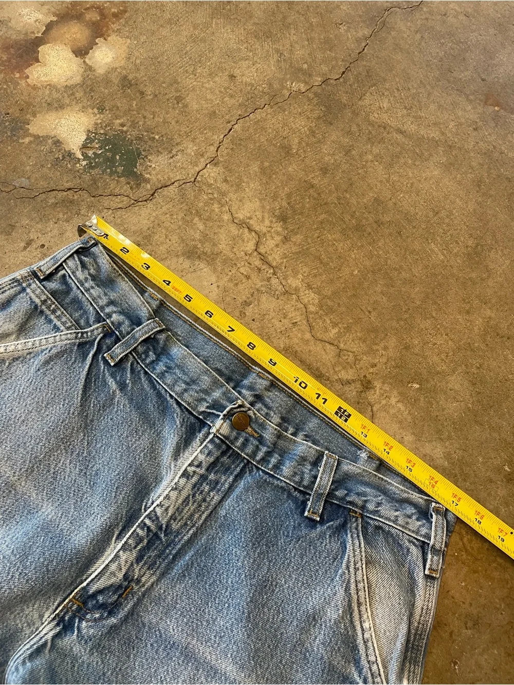 Vintage Carhartt B137 DST Carpenter Jeans
